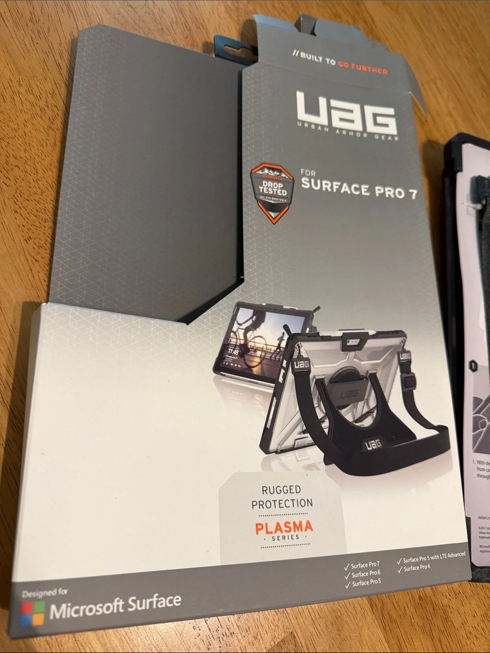 Urban Armor Gear UAG Black and Gray Rugged Case for Surface Pro 7